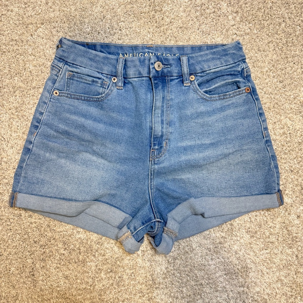 American Eagle Women's Blue Denim Shorts